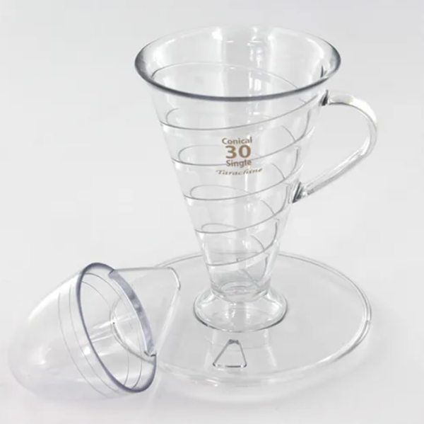 【1杯専用ドリッパー】コニカル30シングルコーヒードリッパー たらちね